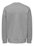 ONSDAN LIFE RLX HEAVY SWEAT CREW hellgrau1