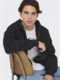 ONSDAN LIFE RLX HEAVY ZIP HOODIE NOOS black