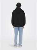 ONSDAN LIFE RLX HEAVY ZIP HOODIE NOOS black