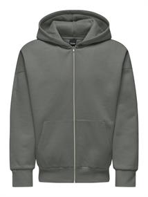 ONSDAN LIFE RLX HEAVY ZIP HOODIE NOOS castor gray