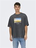 ONSDEVIN OVZ WASHED SS TEE VD black
