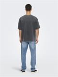 ONSDEVIN OVZ WASHED SS TEE VD black