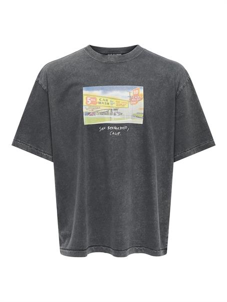ONSDEVIN OVZ WASHED SS TEE VD black