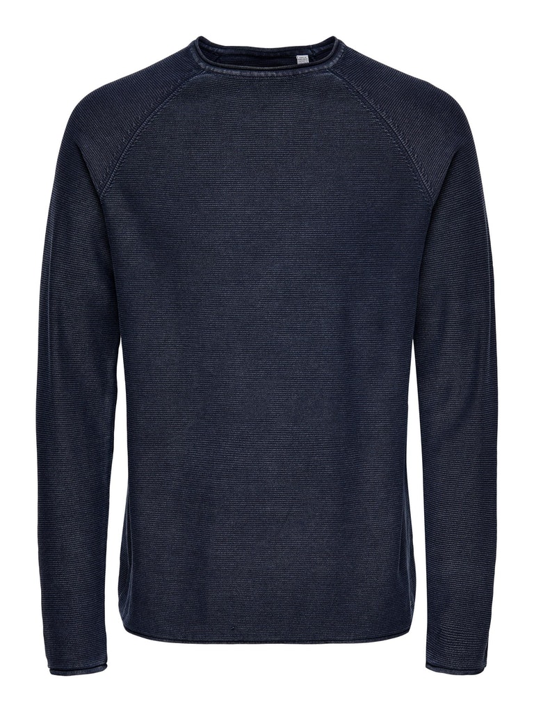 Only & Sons Herren Pullover 22016131 Dark Navy - größe