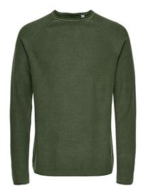 ONSDEXTOR 12 WASH RAGLAN KNIT olive night