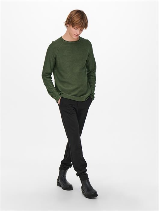 onsdextor-12-wash-raglan-knit-olive-night