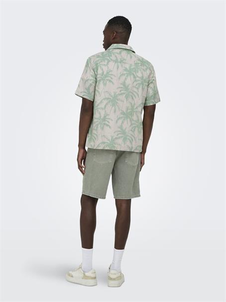 ONSEDGE GREEN 7979 TAI DNM SHORTS NOOS calliste green