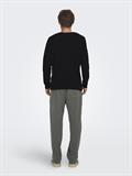 ONSERIC REG 12 STRUC CREW KNIT NOOS black