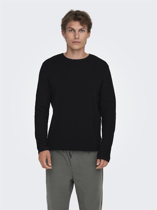 onseric-reg-12-struc-crew-knit-noos-black