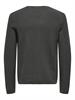 ONSERIC REG 12 STRUC CREW KNIT NOOS grey pinstripe