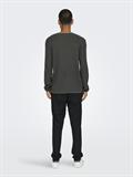 ONSERIC REG 12 STRUC CREW KNIT NOOS grey pinstripe