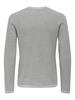 ONSERIC REG 12 STRUC CREW KNIT NOOS light grey melange