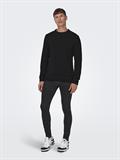 ONSESE LIFE REG 7 KNIT NOOS black