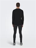 ONSESE LIFE REG 7 KNIT NOOS black