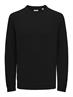 ONSETHAN LIFE REG 7 CREW KNIT NOOS black