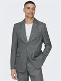 ONSEVE SLIM 2BTN 0052 BLAZER medium grey melange
