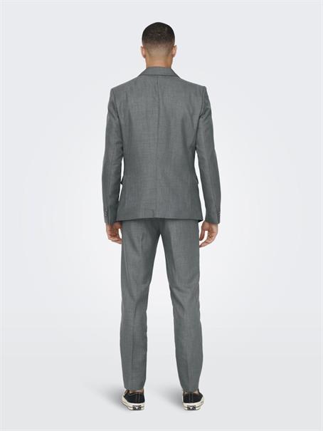 ONSEVE SLIM 2BTN 0052 BLAZER medium grey melange