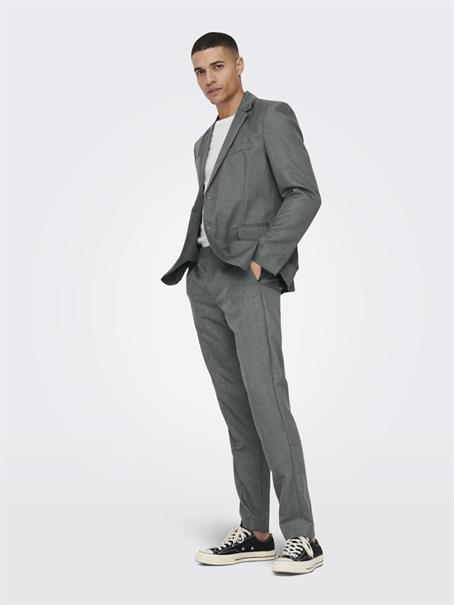 ONSEVE SLIM 2BTN 0052 BLAZER medium grey melange