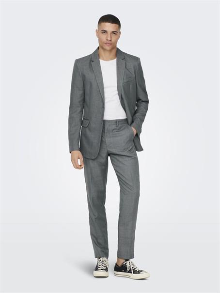 ONSEVE SLIM 2BTN 0052 BLAZER medium grey melange