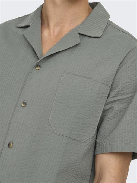 ONSEYE RESORT SEERS 0009 SHIRT NOOS castor gray