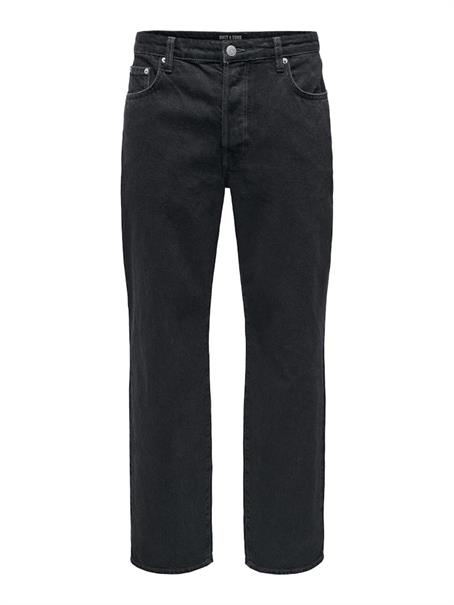 ONSFADE LOOSE WB 6778 TAI DNM NOOS washed black