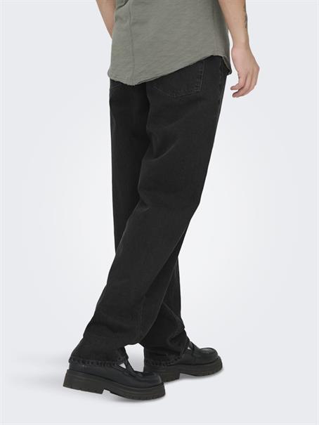 ONSFADE LOOSE WB 6778 TAI DNM NOOS washed black