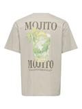 ONSFRED LIFE RLX SS PRINT TEE NOOS silver lining
