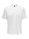 ONSFRED LIFE RLX SS TEE NOOS bright white