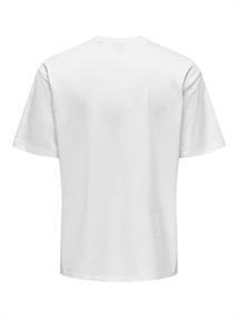 ONSFRED LIFE RLX SS TEE NOOS bright white
