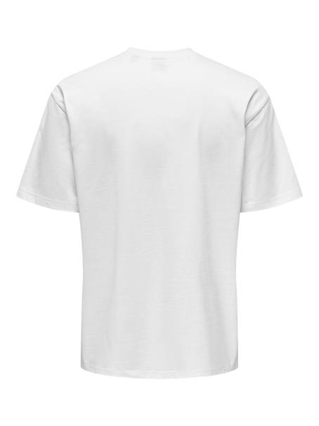 ONSFRED LIFE RLX SS TEE NOOS bright white