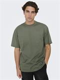 ONSFRED LIFE RLX SS TEE NOOS castor gray