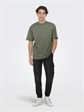 ONSFRED LIFE RLX SS TEE NOOS castor gray