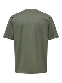 ONSFRED LIFE RLX SS TEE NOOS castor gray