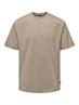 ONSFRED LIFE RLX SS TEE NOOS desert taupe