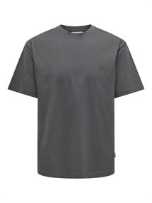 ONSFRED LIFE RLX SS TEE NOOS grey pinstripe