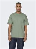 ONSFRED LIFE RLX SS TEE NOOS hedge green