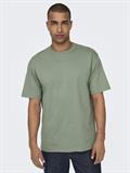 ONSFRED LIFE RLX SS TEE NOOS hedge green