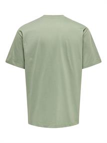 ONSFRED LIFE RLX SS TEE NOOS hedge green