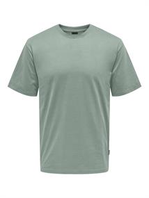 ONSFRED LIFE RLX SS TEE NOOS iceberg green