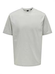 ONSFRED LIFE RLX SS TEE NOOS mirage gray
