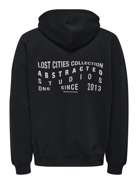 ONSGALLERY VTG HOODIE black