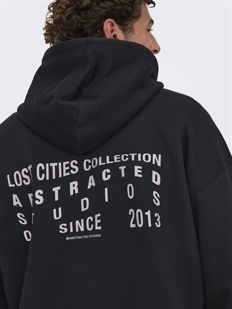 ONSGALLERY VTG HOODIE black
