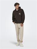 ONSGALLERY VTG HOODIE coffee bean