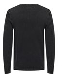 ONSGARSON 12 WASH CREW KNIT black