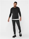 ONSGARSON 12 WASH CREW KNIT black