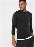 ONSGARSON 12 WASH CREW KNIT black