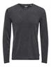ONSGARSON 12 WASH CREW KNIT black