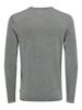 ONSGARSON 12 WASH CREW KNIT castor gray