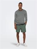 ONSGARSON 12 WASH CREW KNIT castor gray