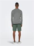 ONSGARSON 12 WASH CREW KNIT castor gray